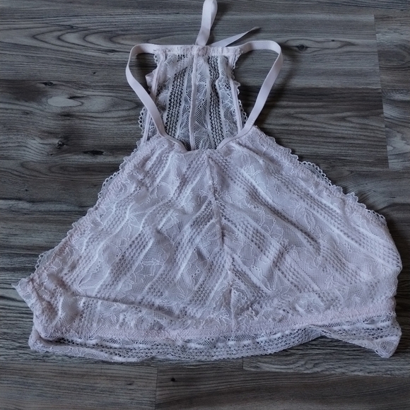 Aerie Bralette Bundle Blue Pink Size Medium - Picture 5 of 7